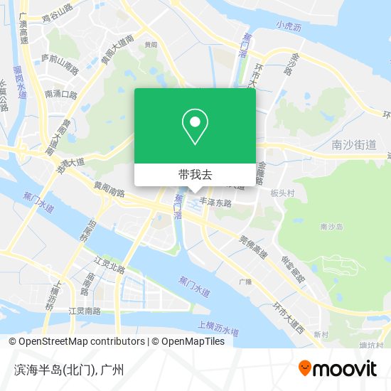 滨海半岛(北门)地图