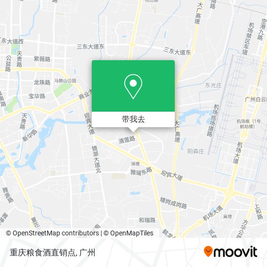 重庆粮食酒直销点地图