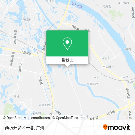 商坊开发区一巷地图