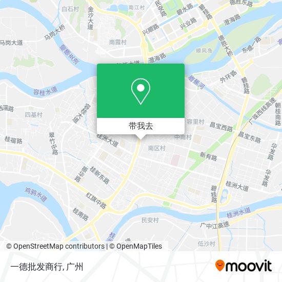 一德批发商行地图