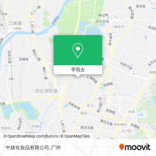 中媄化妆品有限公司地图