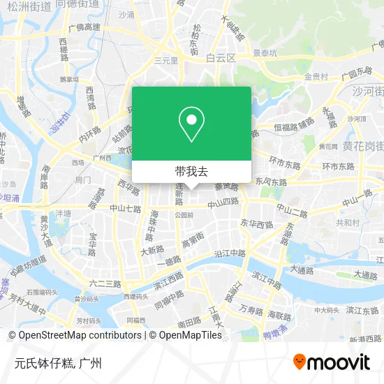 元氏钵仔糕地图