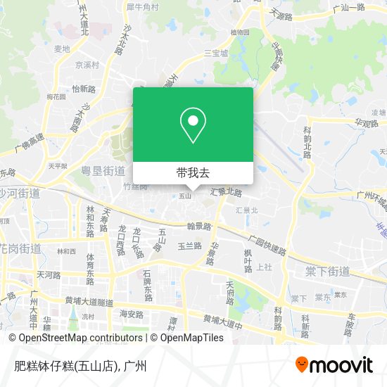 肥糕钵仔糕(五山店)地图