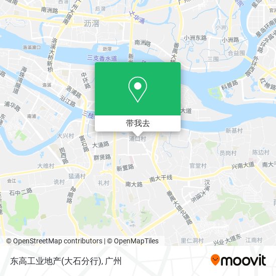 东高工业地产(大石分行)地图