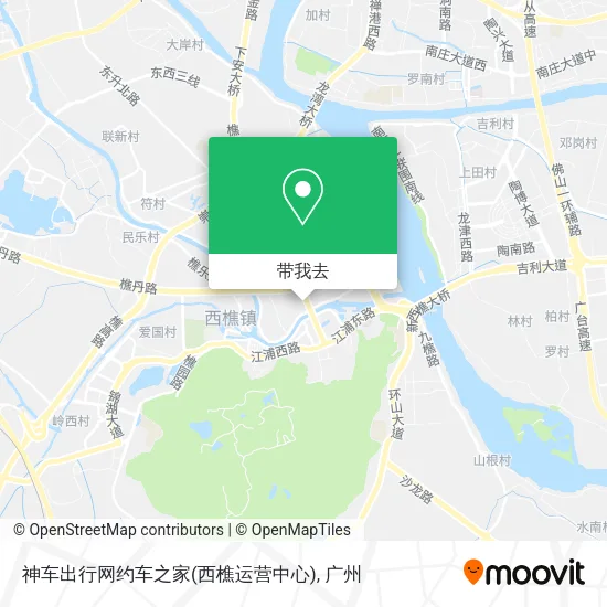 神车出行网约车之家(西樵运营中心)地图
