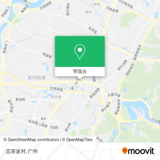恋茶派对地图