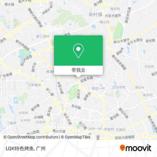 LQK特色烤鱼地图