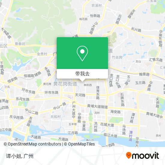 谭小姐地图