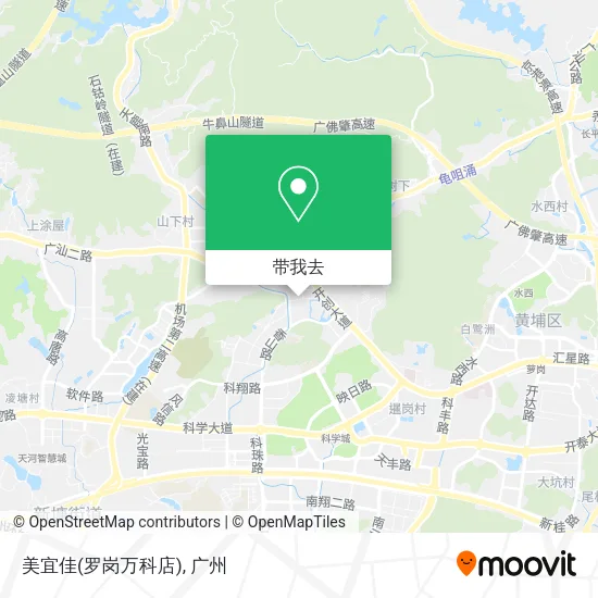 美宜佳(罗岗万科店)地图