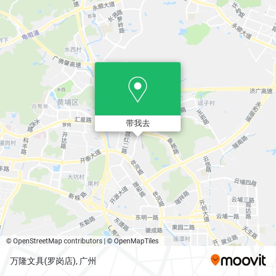万隆文具(罗岗店)地图