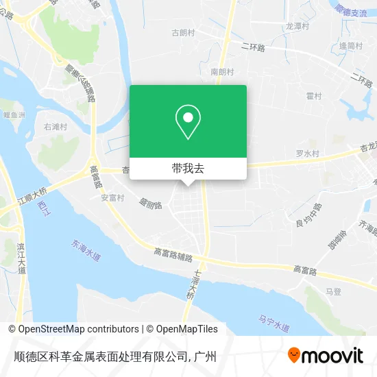 顺德区科革金属表面处理有限公司地图