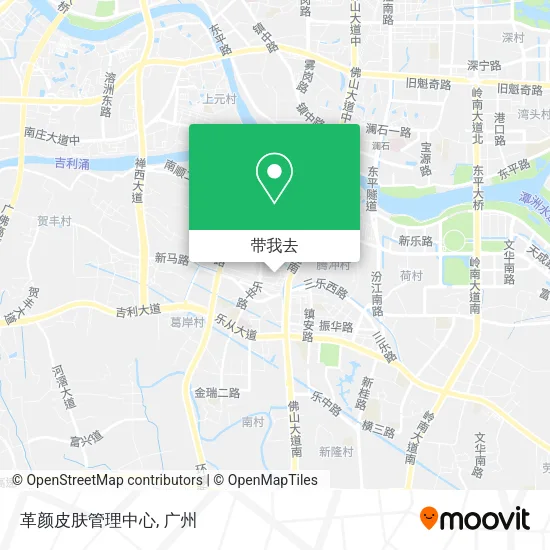革颜皮肤管理中心地图