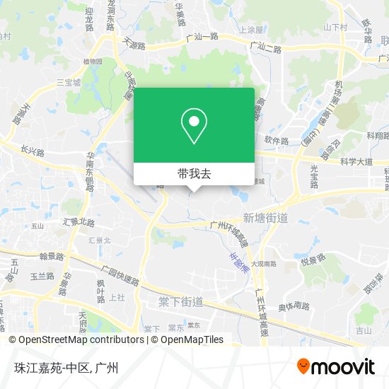 珠江嘉苑-中区地图