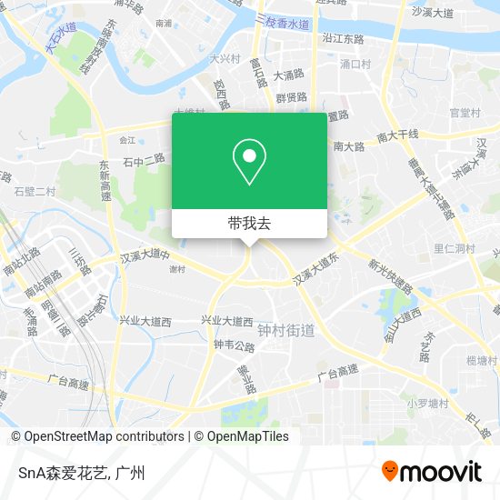 SnA森爱花艺地图