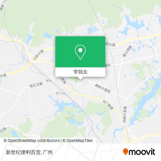 新世纪便利百货地图
