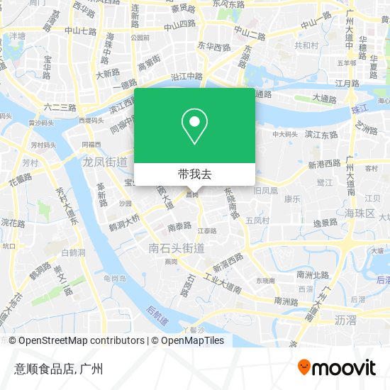 意顺食品店地图