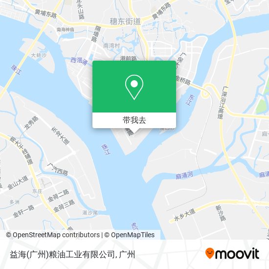 益海(广州)粮油工业有限公司地图