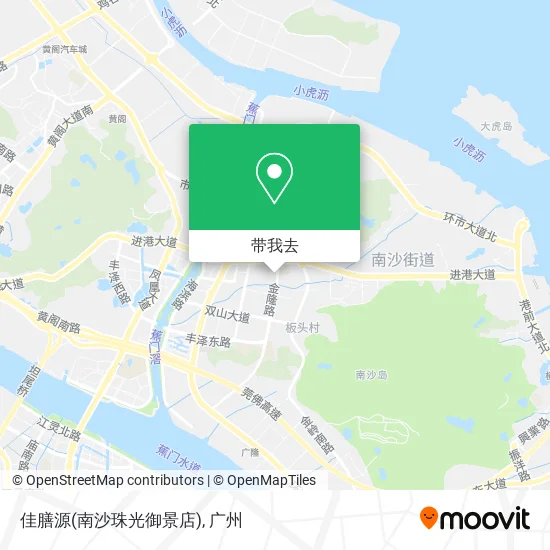佳膳源(南沙珠光御景店)地图