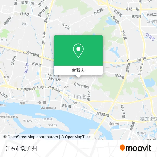 江东市场地图