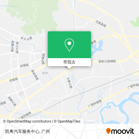 凯粤汽车服务中心地图