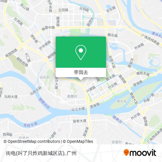 街电(叫了只炸鸡新城区店)地图