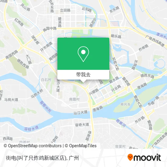 街电(叫了只炸鸡新城区店)地图