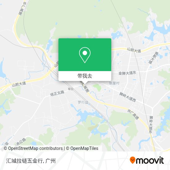 汇城拉链五金行地图