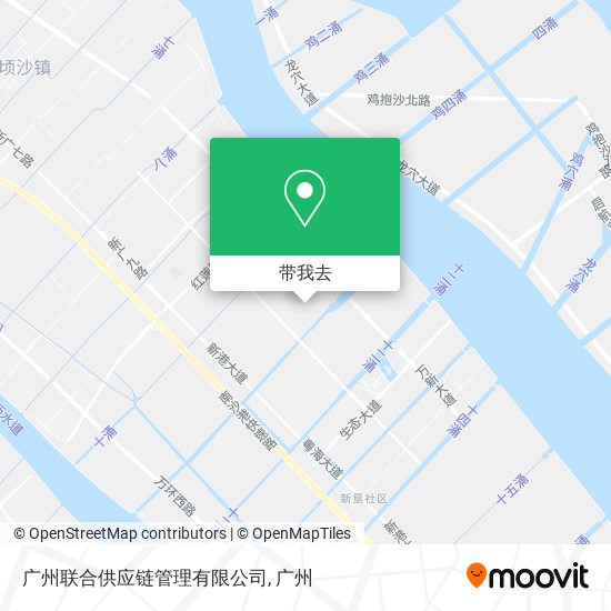 广州联合供应链管理有限公司地图