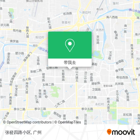 张槎四路小区地图