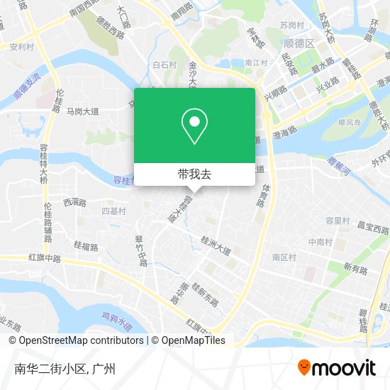 南华二街小区地图