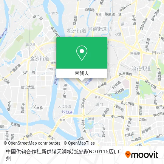 中国供销合作社新供销天润粮油连锁(NO.0115店)地图