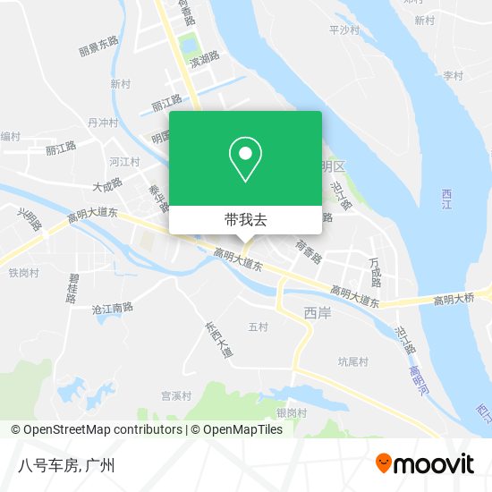 八号车房地图