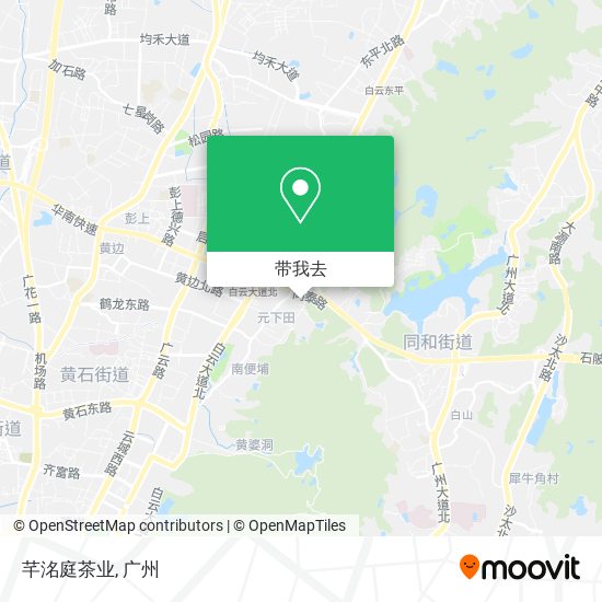 芊洺庭茶业地图