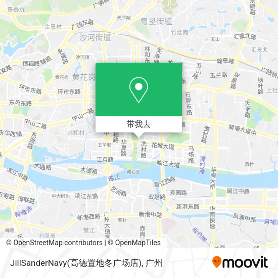 JillSanderNavy(高德置地冬广场店)地图
