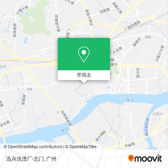 迅兴洗漂厂-北门地图