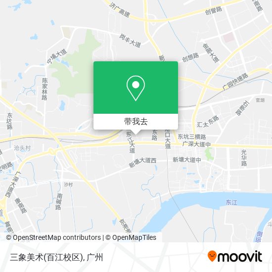 三象美术(百江校区)地图