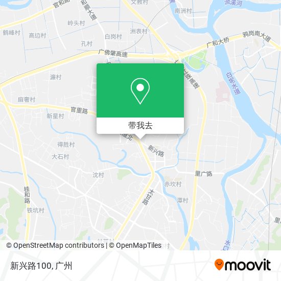 新兴路100地图