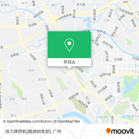 强力牌焊机(顺德销售部)地图