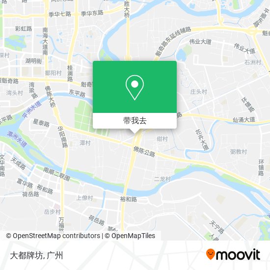 大都牌坊地图