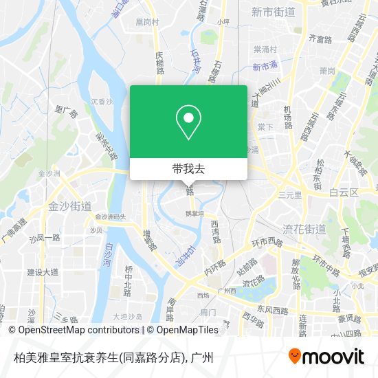 柏美雅皇室抗衰养生(同嘉路分店)地图