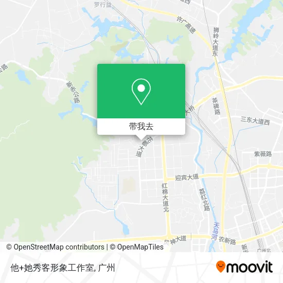 他+她秀客形象工作室地图