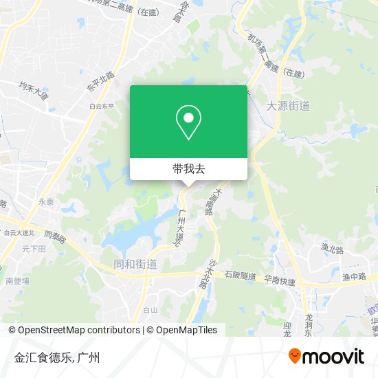 金汇食德乐地图