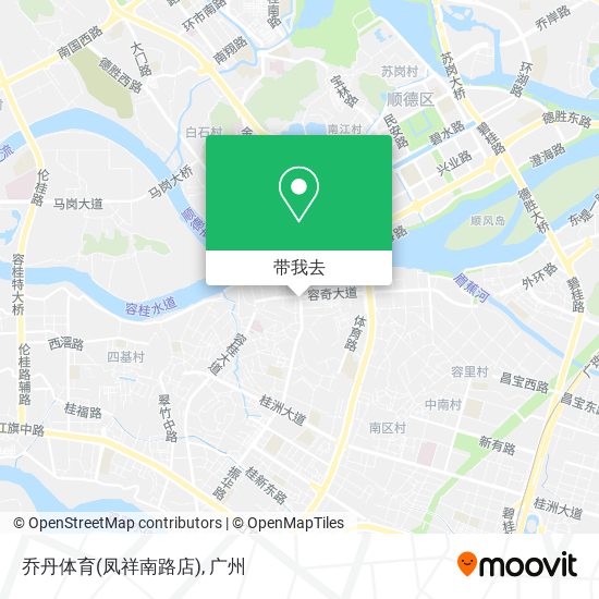 乔丹体育(凤祥南路店)地图