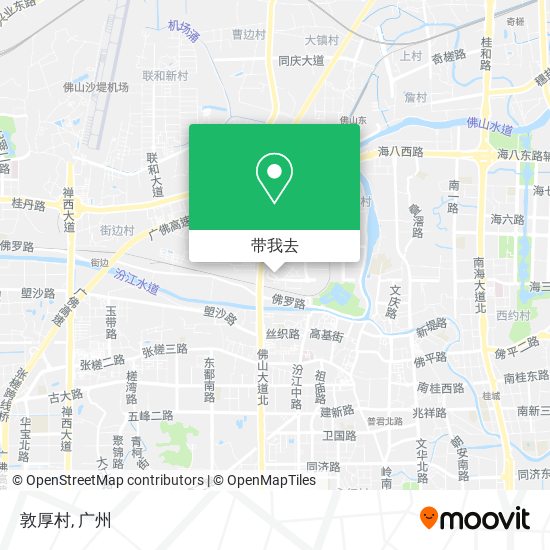 敦厚村地图
