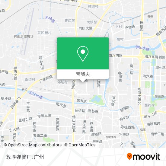 敦厚弹簧厂地图
