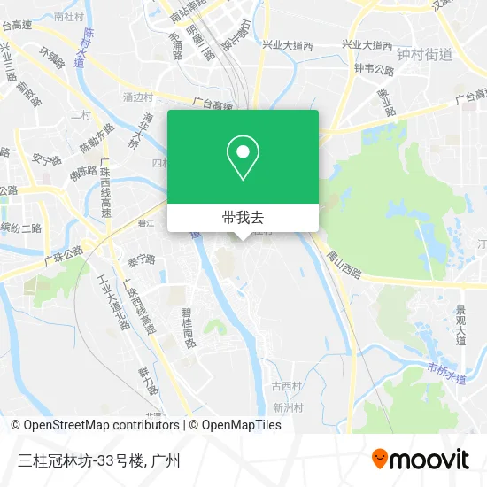 三桂冠林坊-33号楼地图