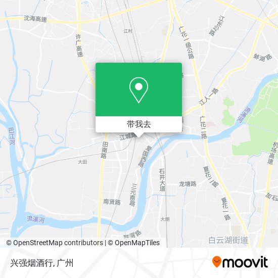 兴强烟酒行地图