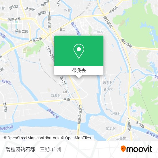 碧桂园钻石郡二三期地图