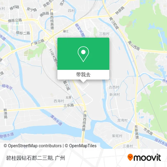 碧桂园钻石郡二三期地图