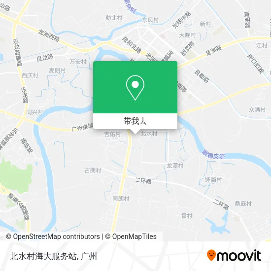 北水村海大服务站地图